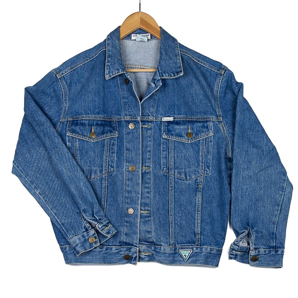 Vintage Georges Marciano Guess USA Jean Jacket